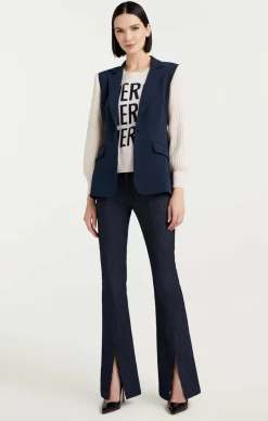 Cinq à Sept Melina Blazer Navy/Ivory Hot