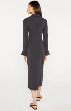 Cinq à Sept Midi Mckenna Dress Black Hot