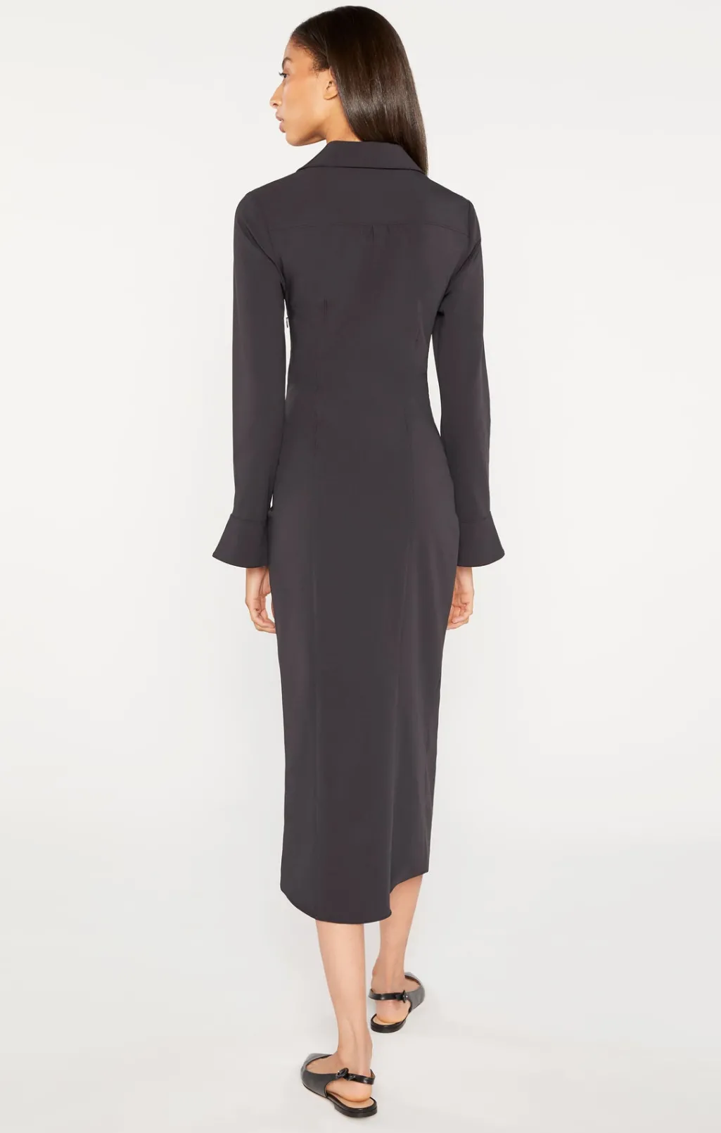 Cinq à Sept Midi Mckenna Dress Black Hot