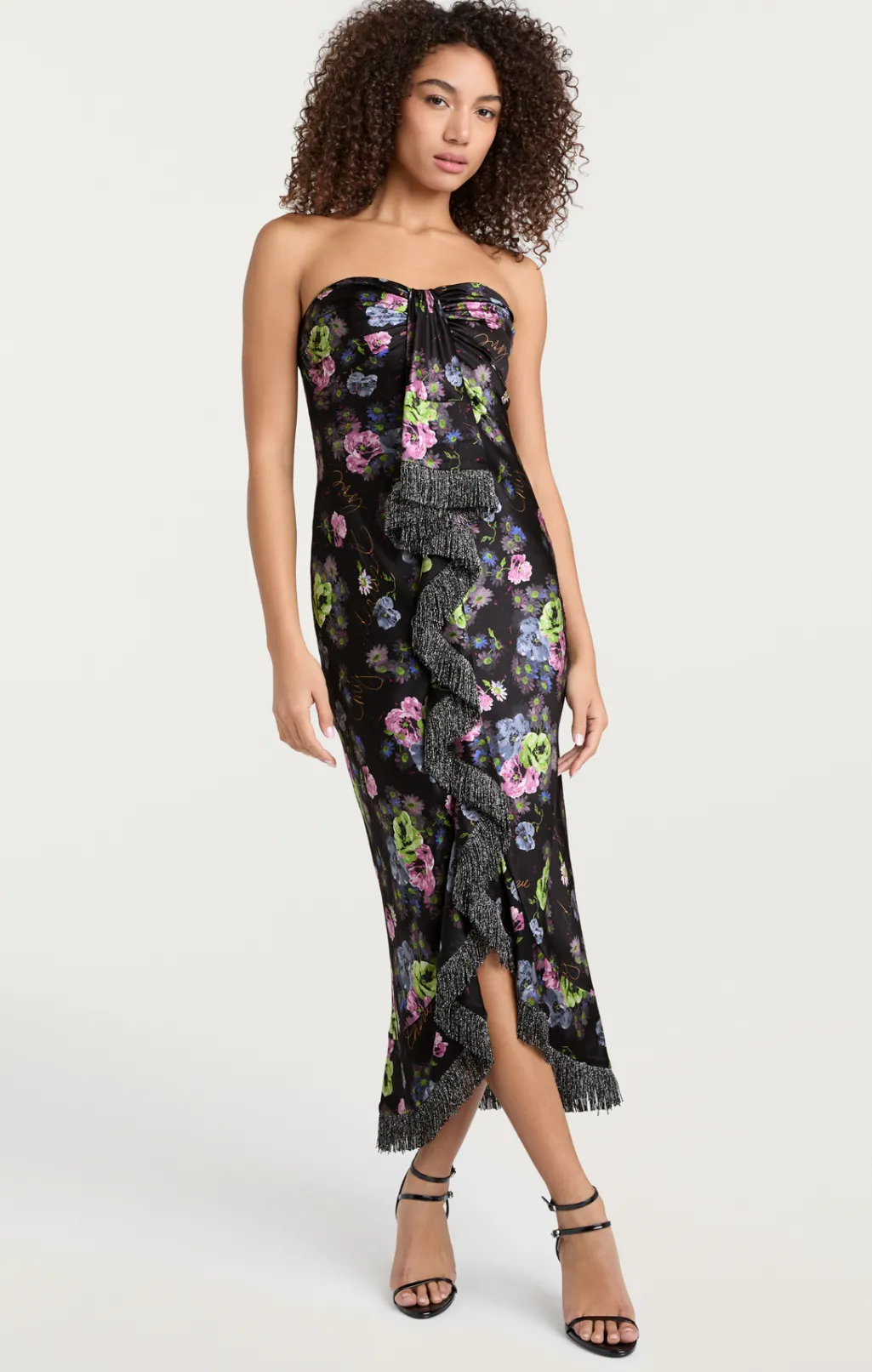 Cinq à Sept Midnight Bloom Elise Dress MidnightMulti Best