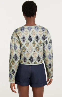 Cinq à Sept Milena Jacket CeladonMulti Best