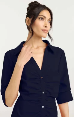 Cinq à Sept Mini Elina Dress Navy Best