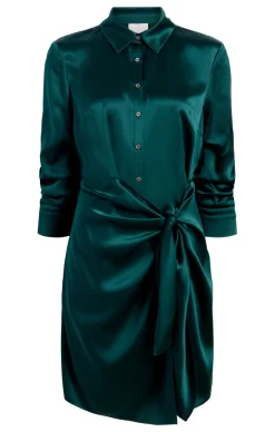 Cinq à Sept Mini Jacey Dress GreenOnyx Clearance
