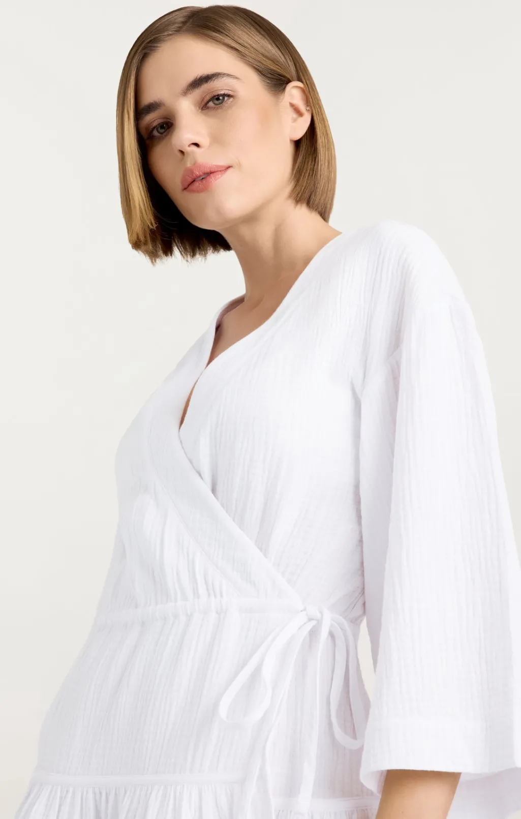 Cinq à Sept Mini Torey Dress White Hot