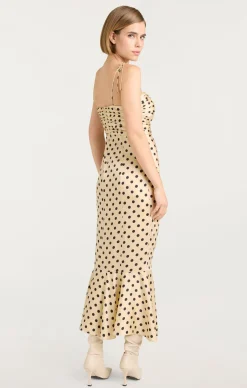 Cinq à Sept Mireya Dress Gardenia/Black Online