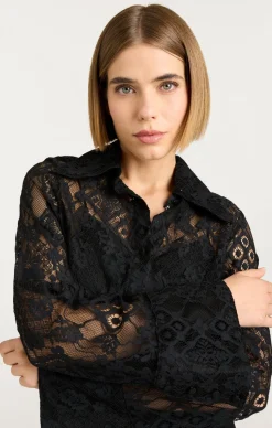 Cinq à Sept Missy Top Black Hot