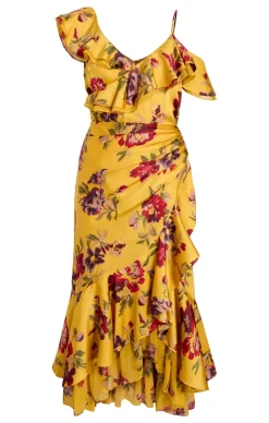 Cinq à Sept Nara Dress DeepGoldMulti
