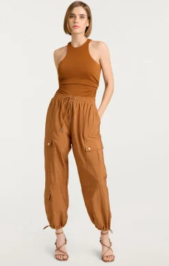 Cinq à Sept Nitsan Parachute Pant BakedCookie Best