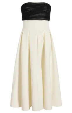 Cinq à Sept Odessa Dress Ivory/black Sale