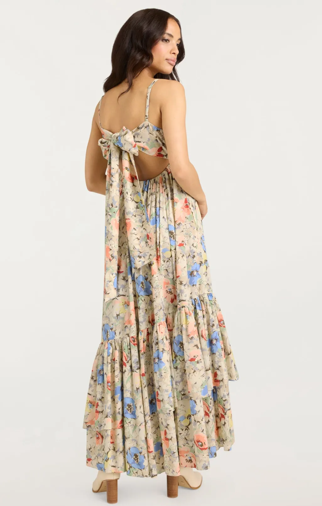 Cinq à Sept Painted Garden Hailey Dress IvoryMulti Sale