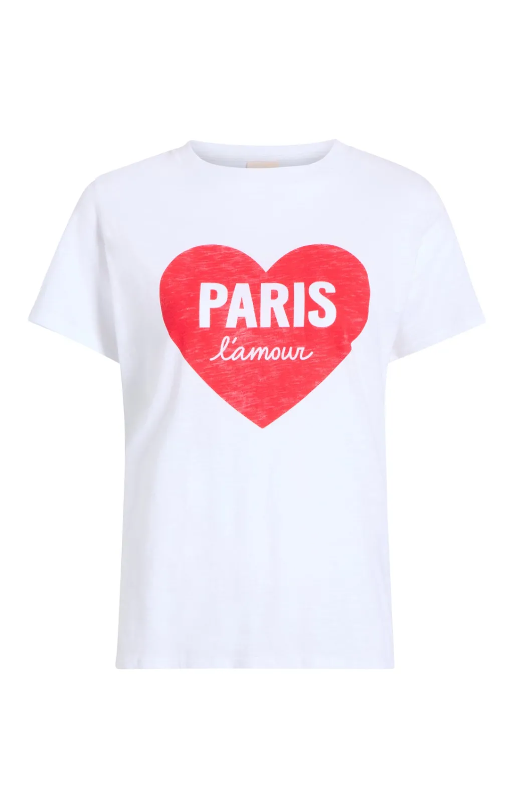 Cinq à Sept Paris Lamour Heart Tee White/Rose