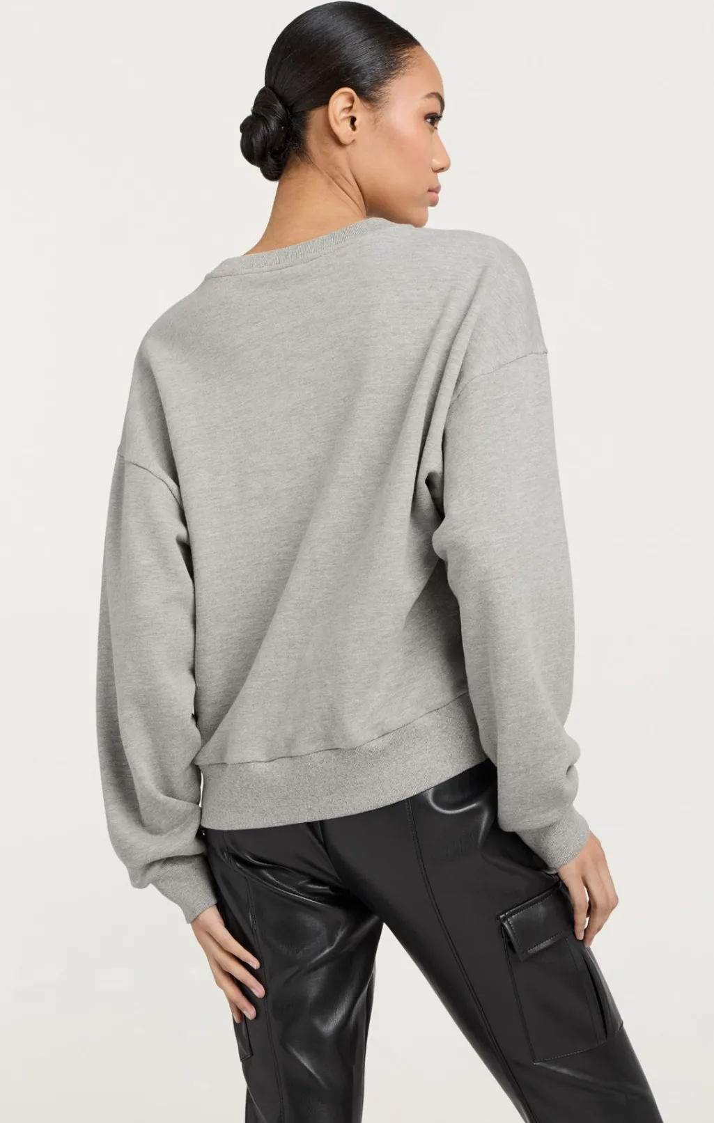 Cinq à Sept Paris New York Brandy Pullover HeatherGrey/Black Clearance