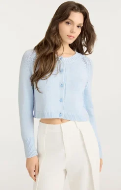Cinq à Sept Pastel Millie Cardigan SereneSky New