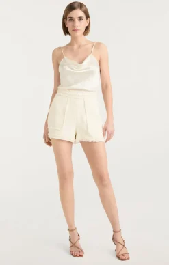 Cinq à Sept Pearl Allen Short Ivory Hot
