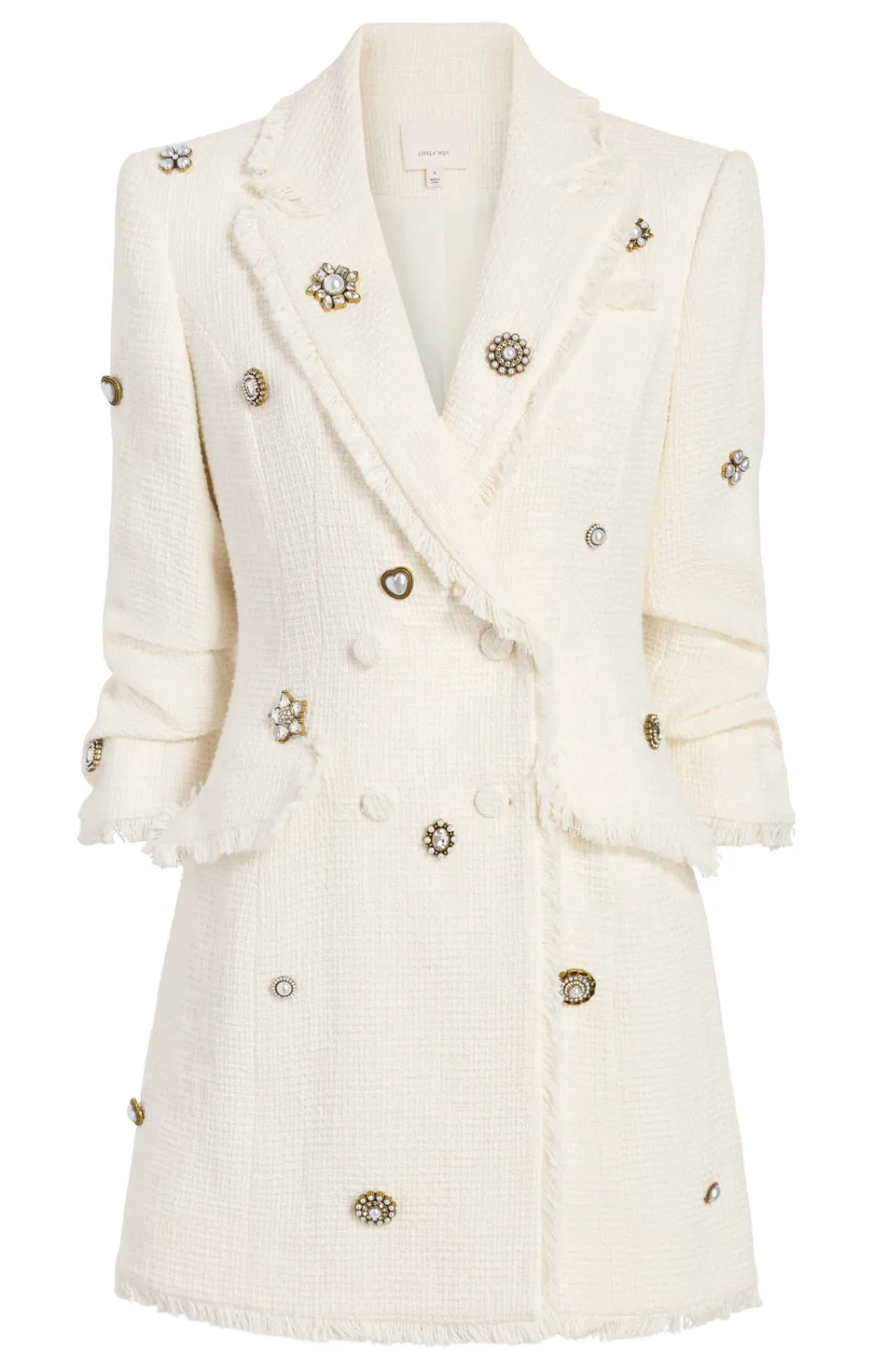 Cinq à Sept Pearl Charm Joel Dress Gardenia Online