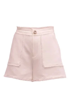 Cinq à Sept Pearl Ditsy Flower Crepe Allen PaleRose New