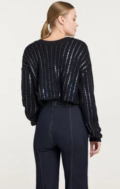 Cinq à Sept Phoebe Pullover Navy Outlet