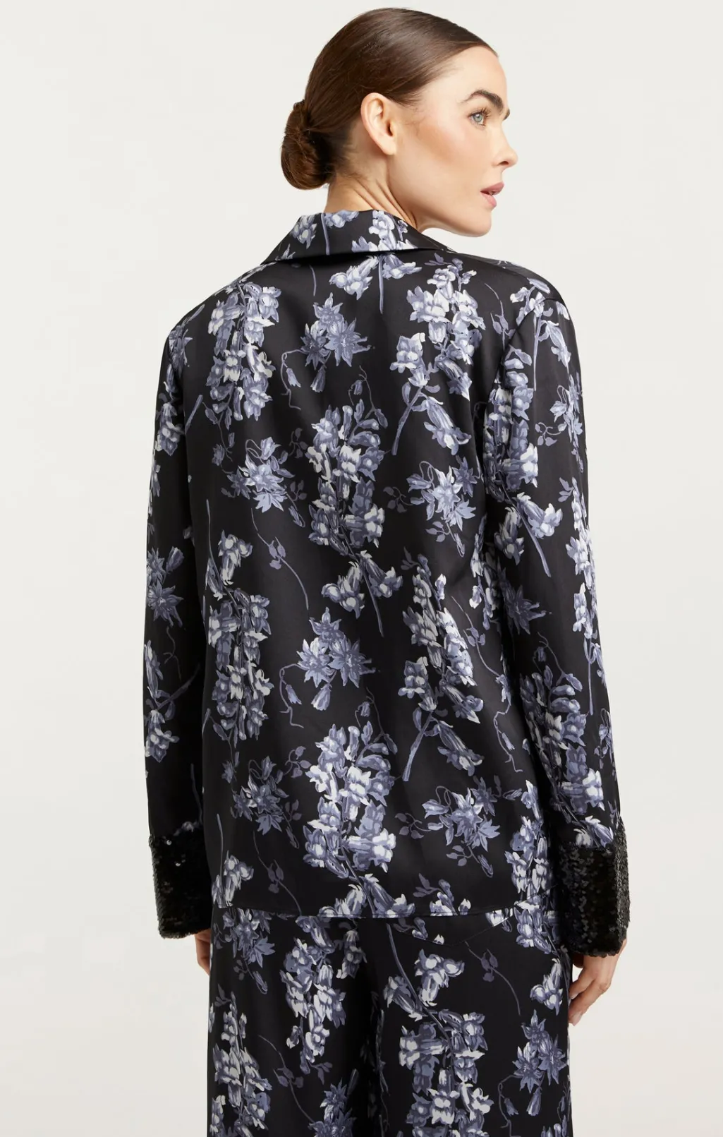 Cinq à Sept Phoebe Top CoastalFloralBlackMulti Discount