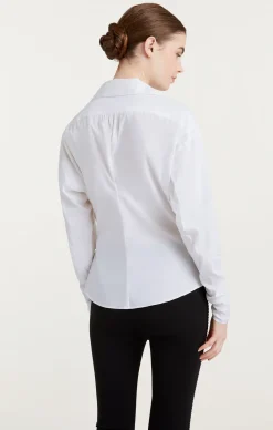 Cinq à Sept Poplin Arden Top White Outlet