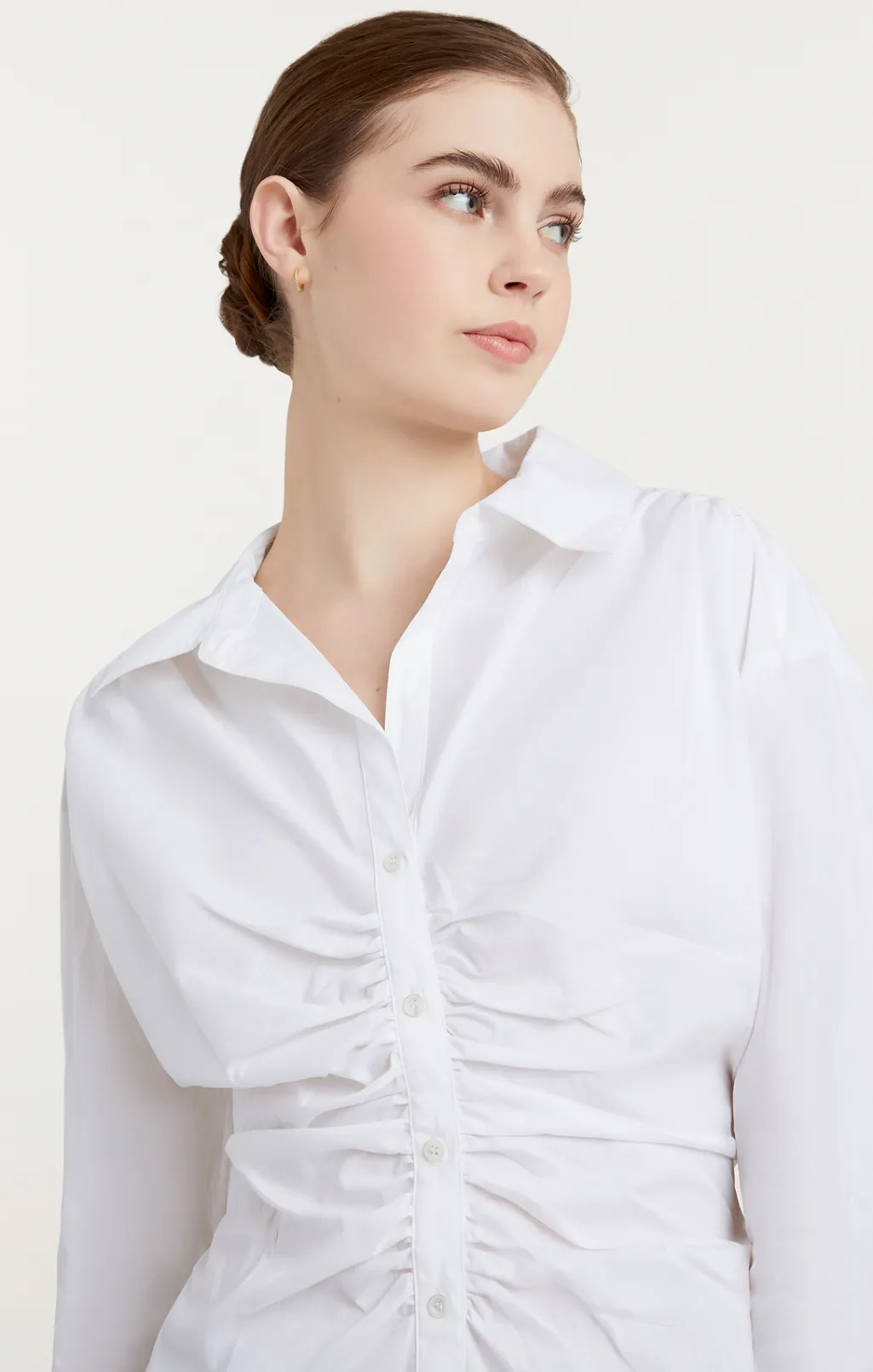 Cinq à Sept Poplin Arden Top White Outlet