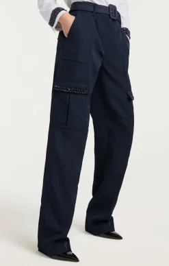 Cinq à Sept Porsha Pant Navy New
