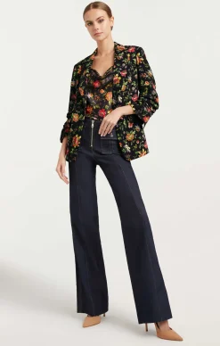 Cinq à Sept Provence Kylie Blazer BlackMulti Sale