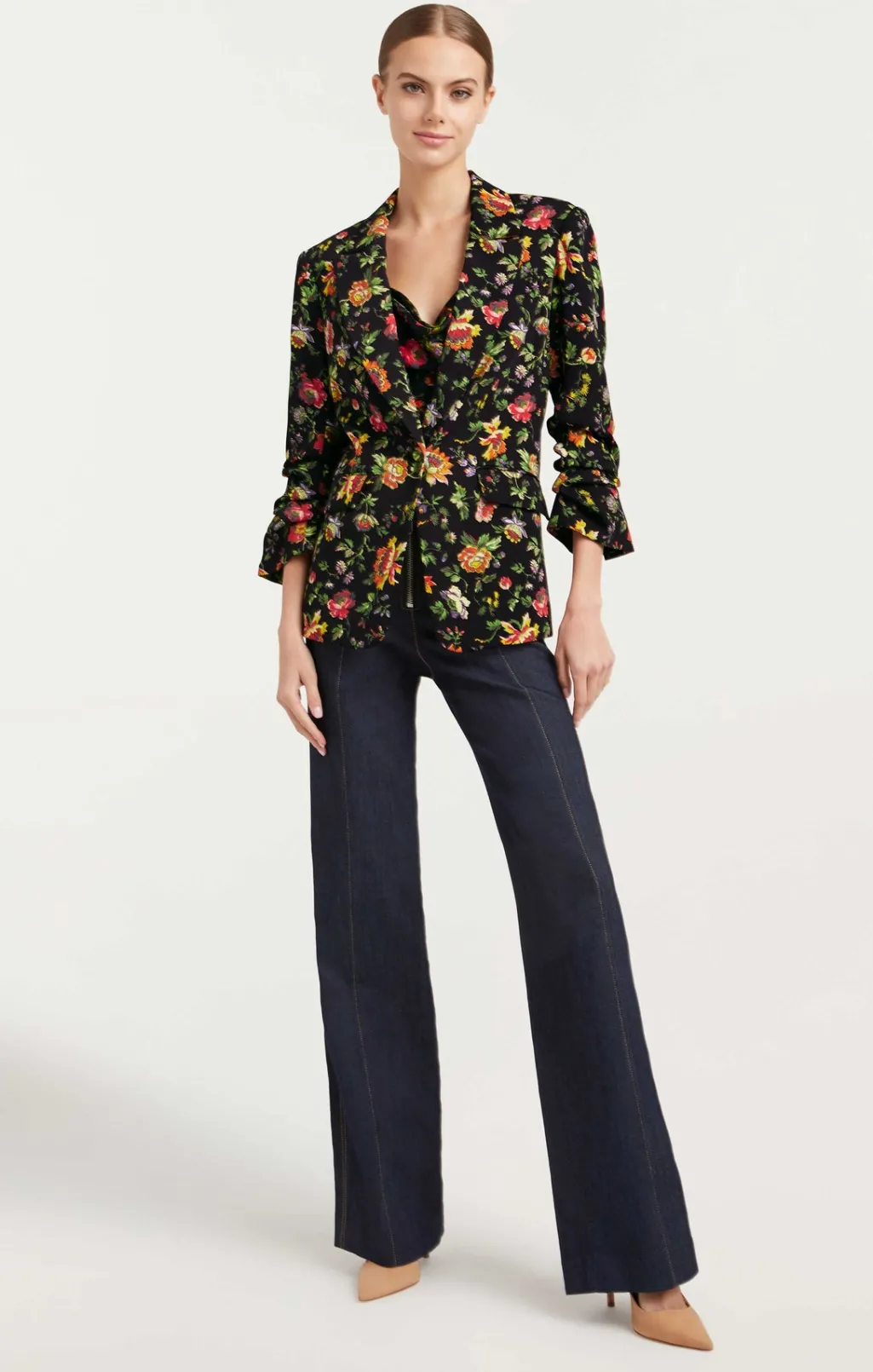 Cinq à Sept Provence Kylie Blazer BlackMulti Sale