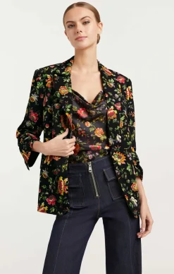 Cinq à Sept Provence Kylie Blazer BlackMulti Sale