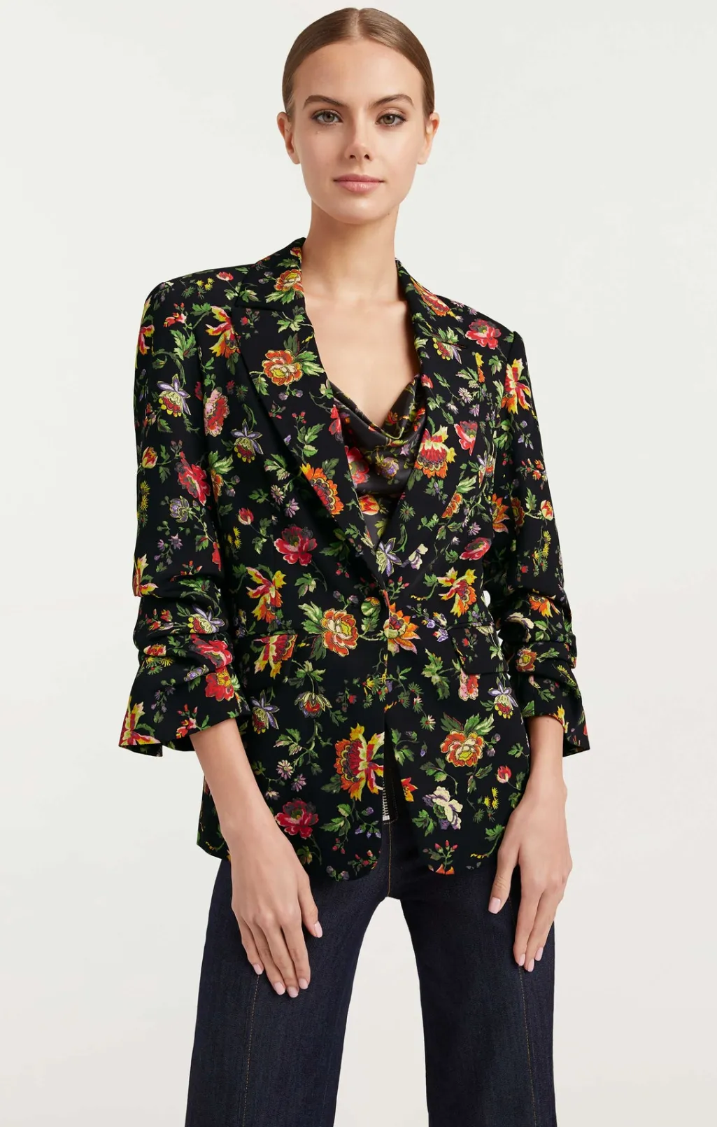 Cinq à Sept Provence Kylie Blazer BlackMulti Sale