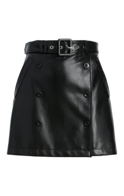 Cinq à Sept Quin Skirt Black New
