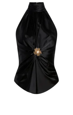 Cinq à Sept Rachel Top Black Best