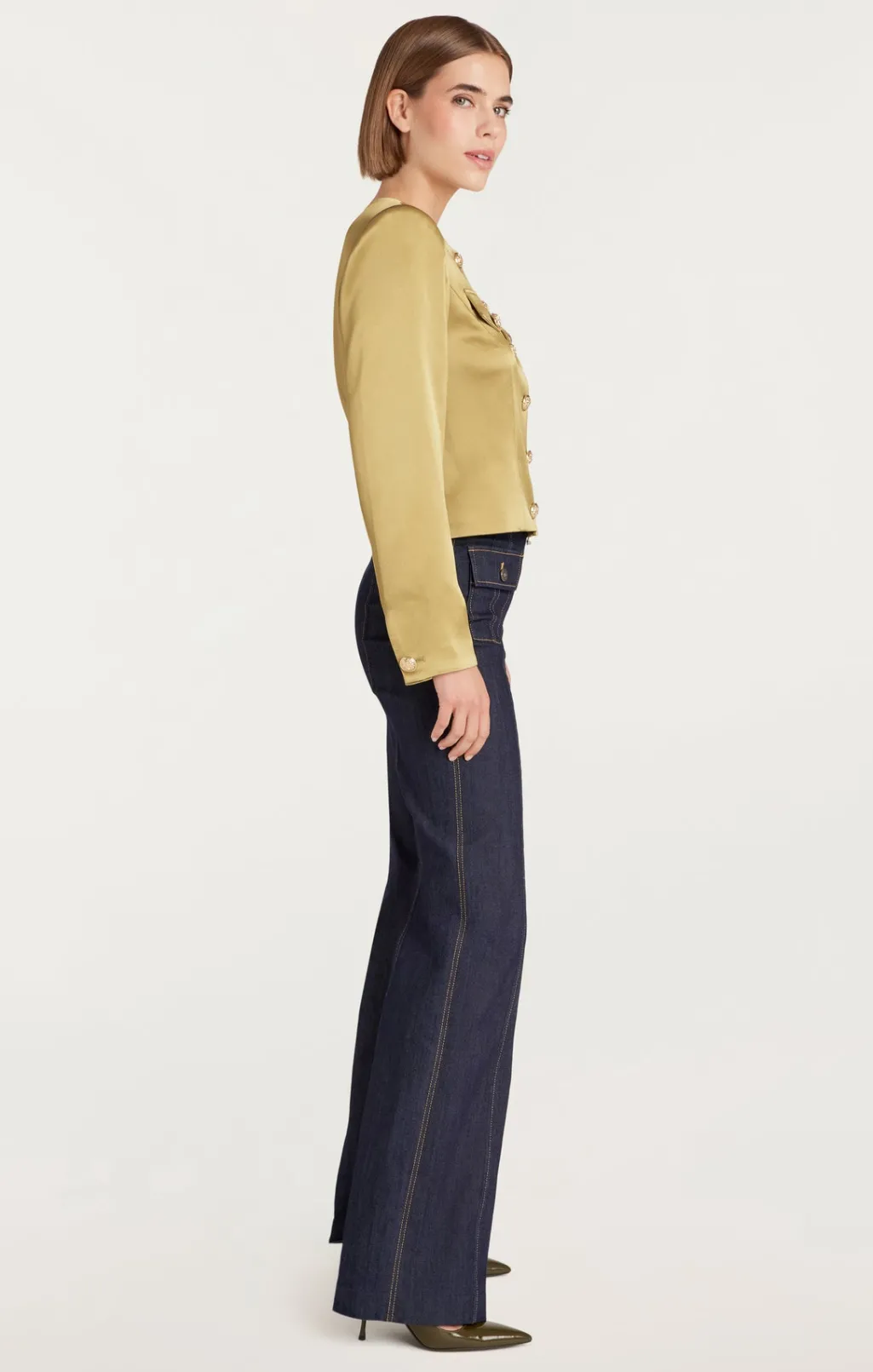 Cinq à Sept Rainer Jacket Agave Sale