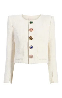 Cinq à Sept Randi Jacket Gardenia Hot