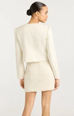 Cinq à Sept Randi Jacket Gardenia Hot
