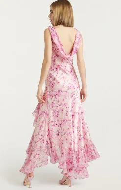 Cinq à Sept Raya Dress VibrantPlumMulti Sale