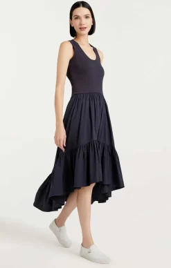 Cinq à Sept Raynor Dress Navy Hot