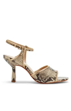 Cinq à Sept Rebecca Ankle Strap Sandal NaturalMulti/Gold Hot
