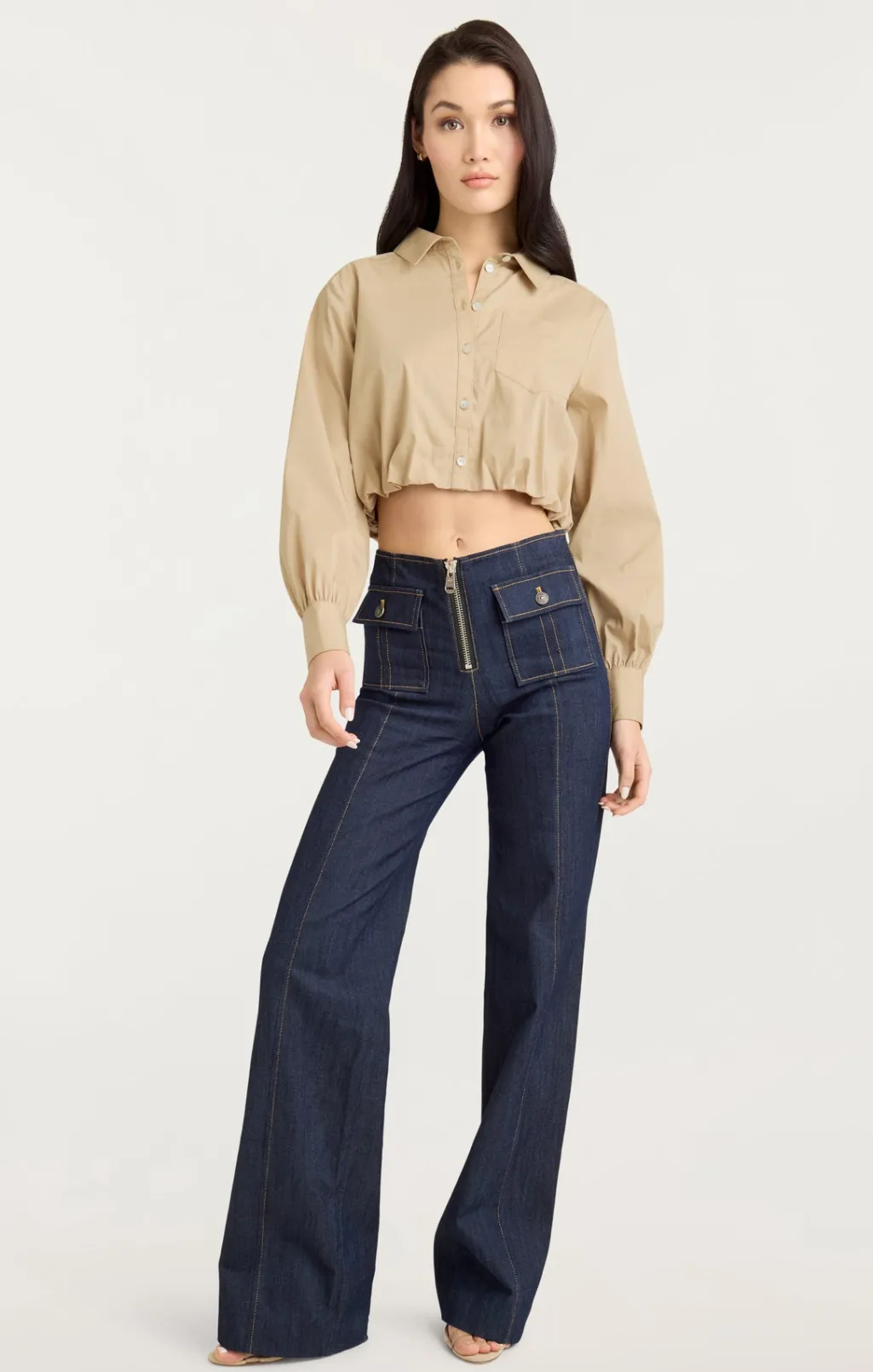 Cinq à Sept Reema Top Khaki Discount