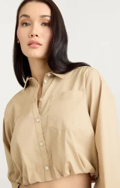 Cinq à Sept Reema Top Khaki Discount