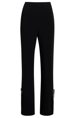 Cinq à Sept Rhinestone Bow Kali Pant Black Outlet