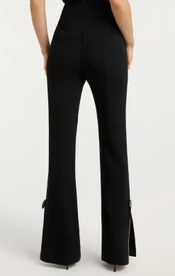 Cinq à Sept Rhinestone Bow Kali Pant Black Outlet