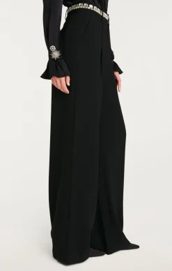 Cinq à Sept Rhinestone Chain Genna Pant Black Hot