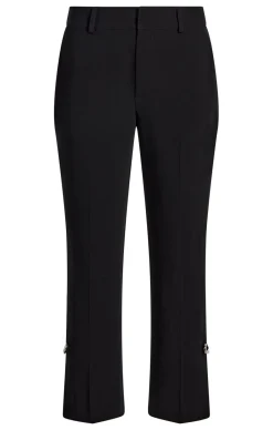 Cinq à Sept Rhinestone Pin Cropped Kerry Pant Black Best