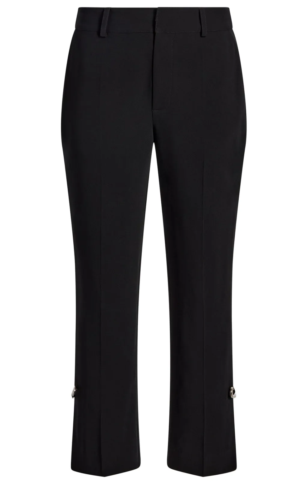 Cinq à Sept Rhinestone Pin Cropped Kerry Pant Black Best