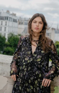 Cinq à Sept Robin Dress BlackMulti