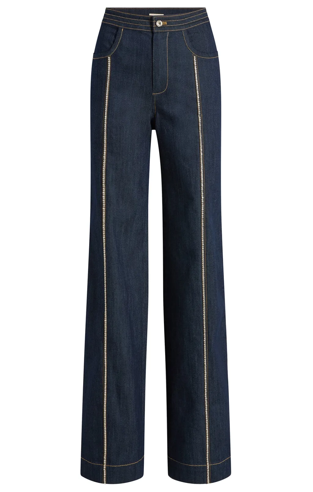 Cinq à Sept Rosalind Pant Indigo New