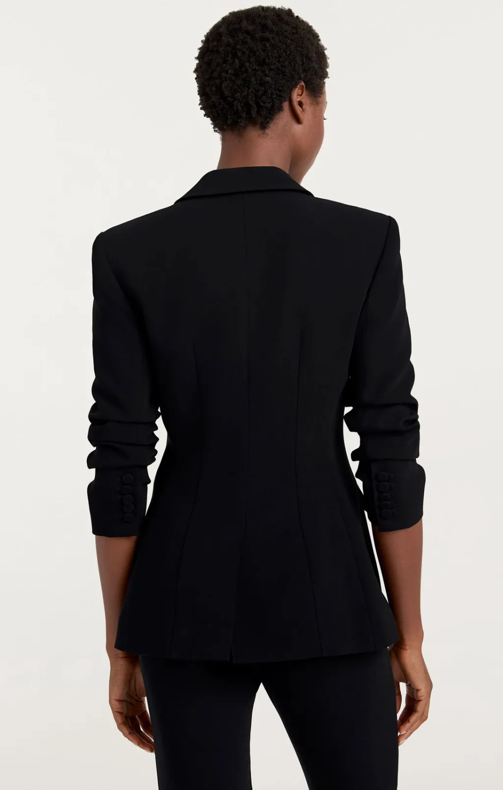 Cinq à Sept Rose Embellished Eva Blazer Black Clearance