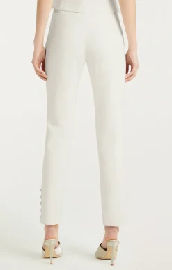 Cinq à Sept Rowena Pant Ivory Outlet