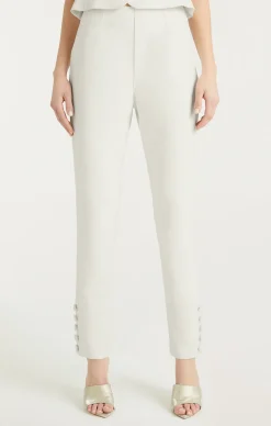 Cinq à Sept Rowena Pant Ivory Outlet