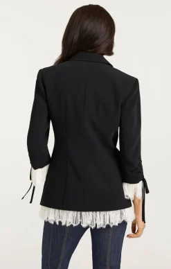 Cinq à Sept Roxie Blazer Black/Ivory Best